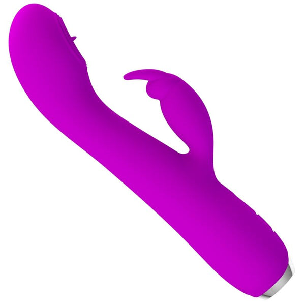 PRETTY LOVE - Rachel Oppladbar Slikkevibrator med Sugekopp
