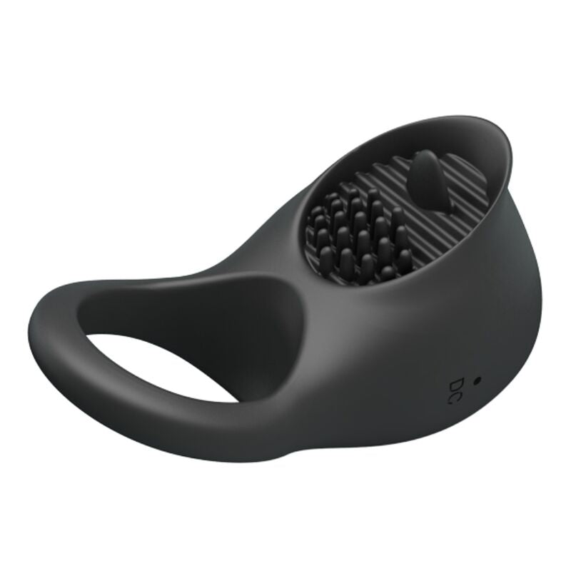 PRETTY LOVE - Vibrerende Penisring med Tunge 12 Moduser