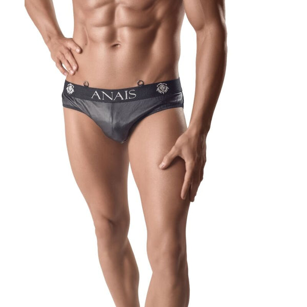 ANAIS MEN - Ares Slip i skinn og nett