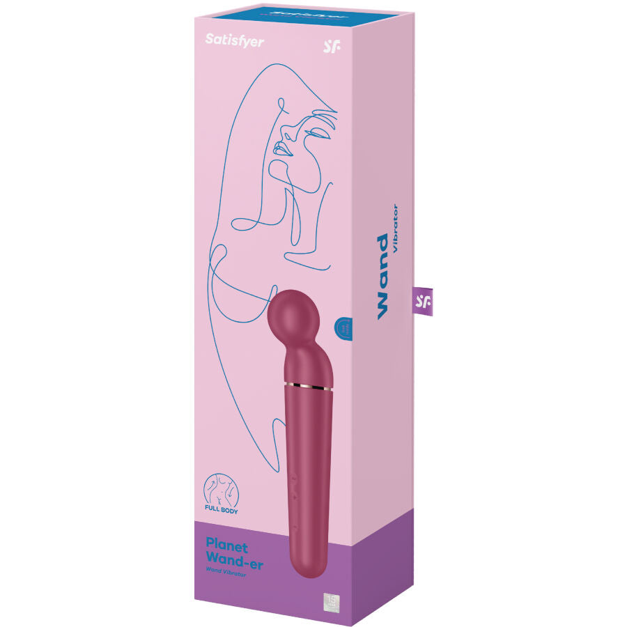 SATISFYER - Planet Wand-er Massasjestav Bær