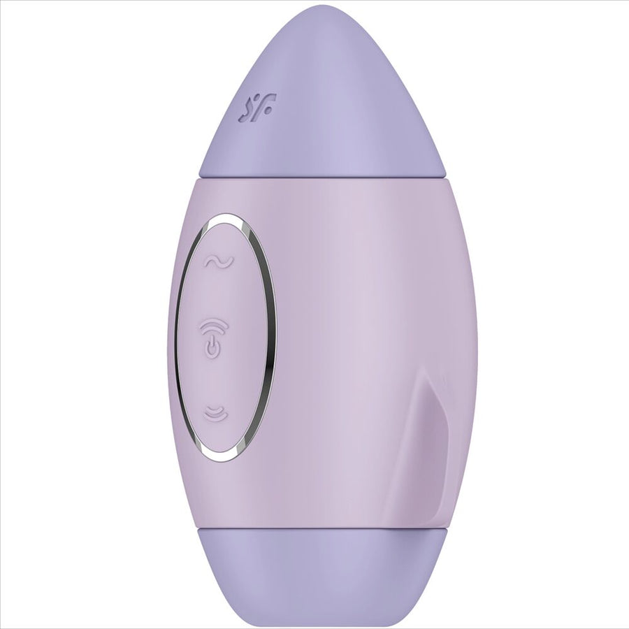 SATISFYER - Mission Control Liten Dobbel Lufttrykk-vibrator