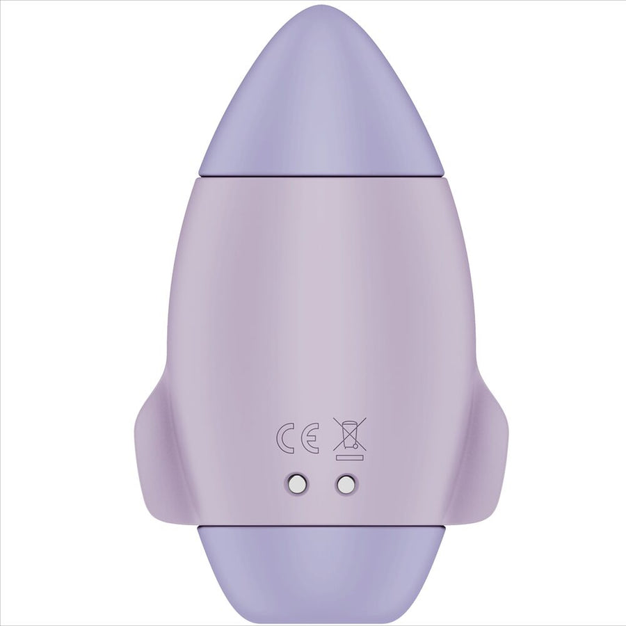 SATISFYER - Mission Control Liten Dobbel Lufttrykk-vibrator