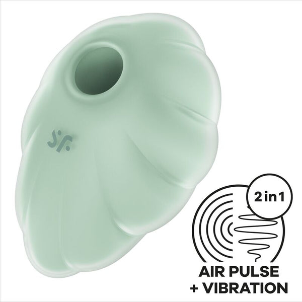 SATISFYER - Cloud Dancer Lufttrykk-vibrator