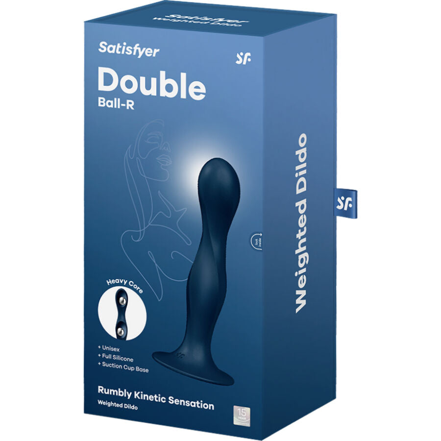 SATISFYER - Double Ball-R Silikondildo