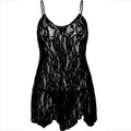 LEG AVENUE - Chemise i Blomsterblonde