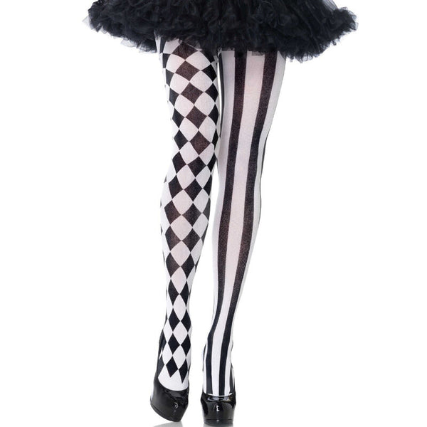 LEG AVENUE - Harlekin-Strømpebukse
