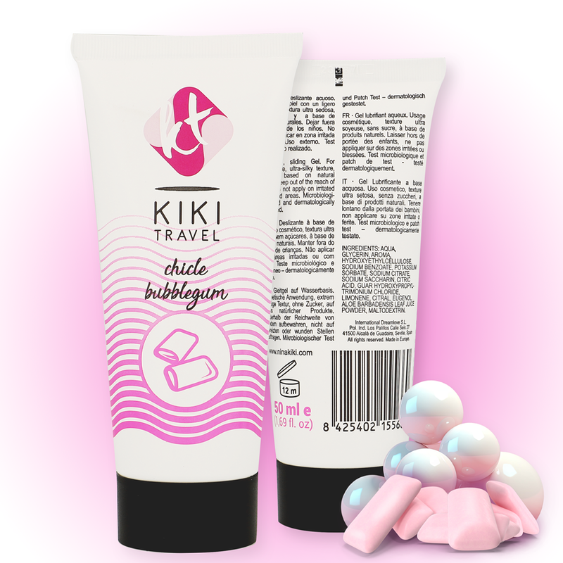 KIKÍ TRAVEL - Glidemiddel Tyggegummi 50 ml