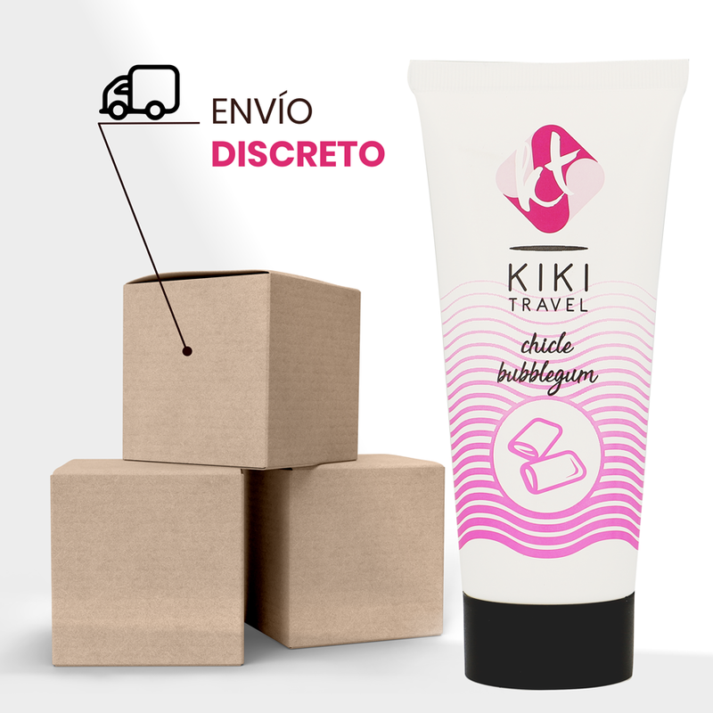 KIKÍ TRAVEL - Glidemiddel Tyggegummi 50 ml