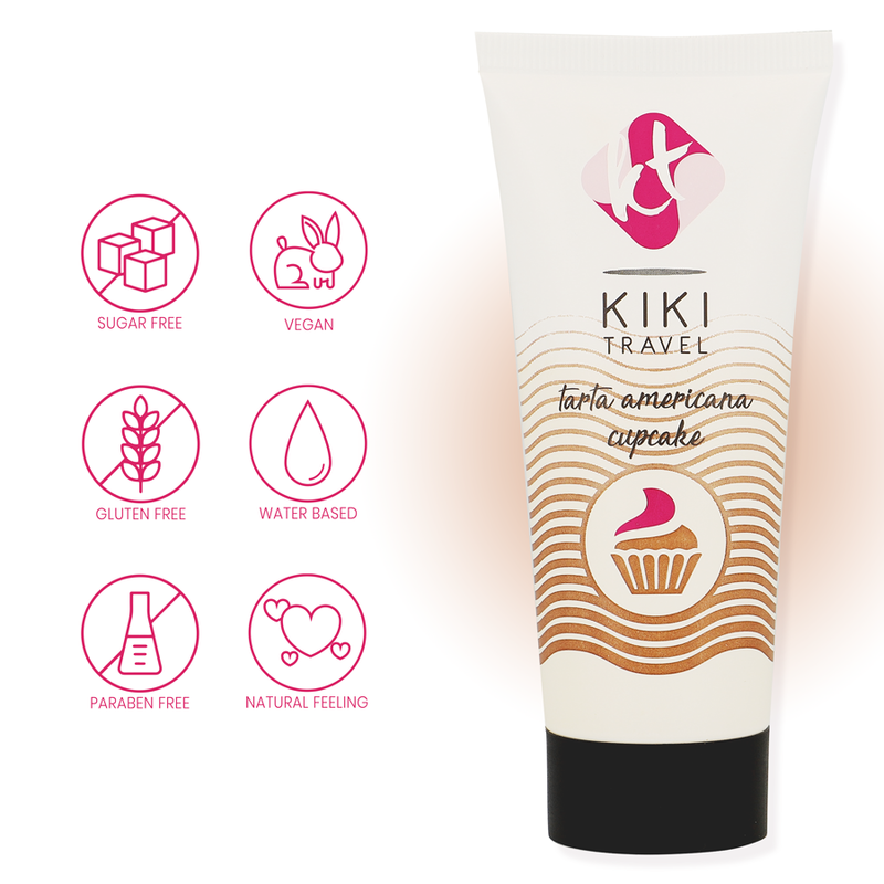 KIKÍ TRAVEL - Glidemiddel Cupcake 50 ml