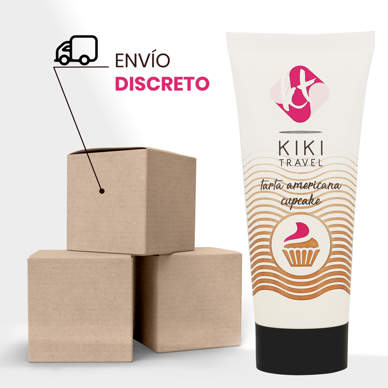 KIKÍ TRAVEL - Glidemiddel Cupcake 50 ml