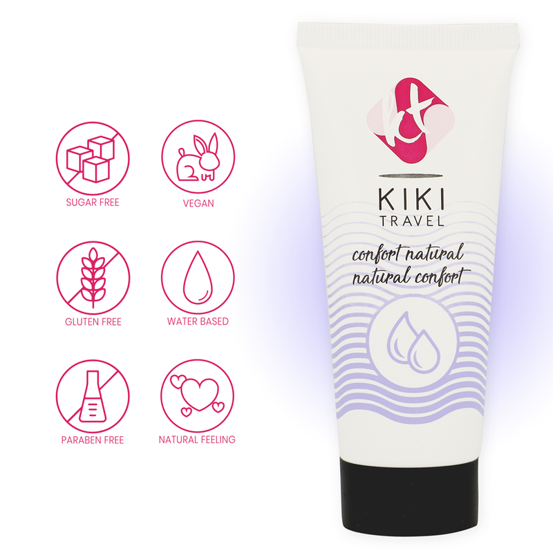 KIKÍ TRAVEL - Comfort Naturlig Glidemiddel 50 ml