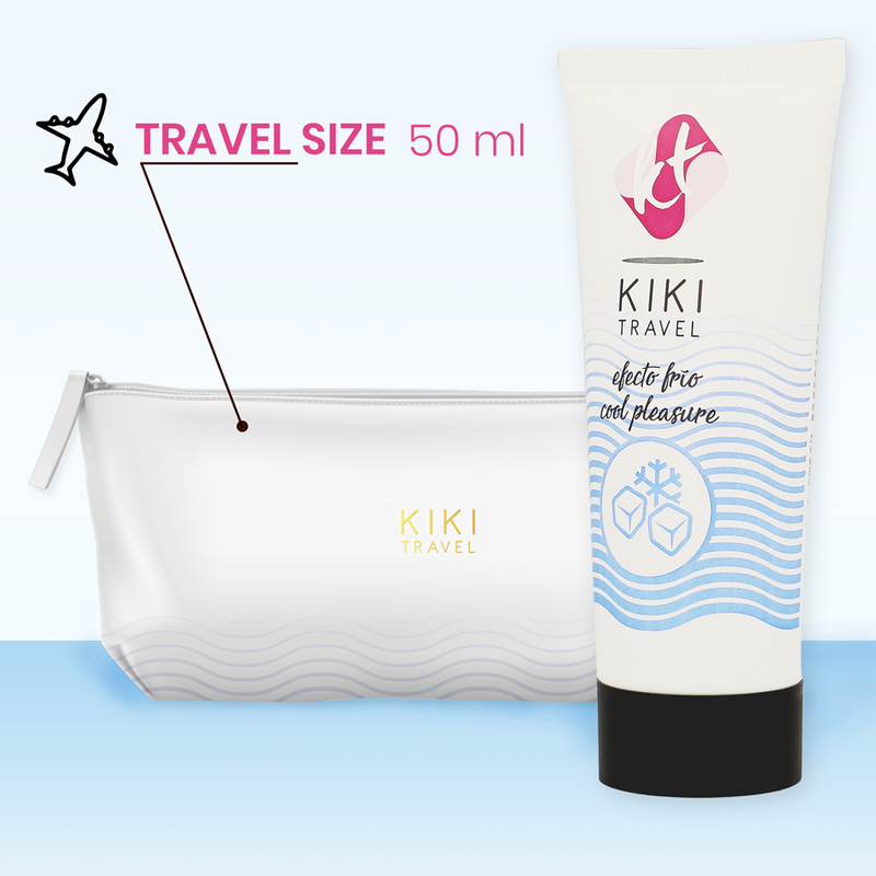 KIKÍ TRAVEL - Glidemiddel med kjøleeffekt 50 ml