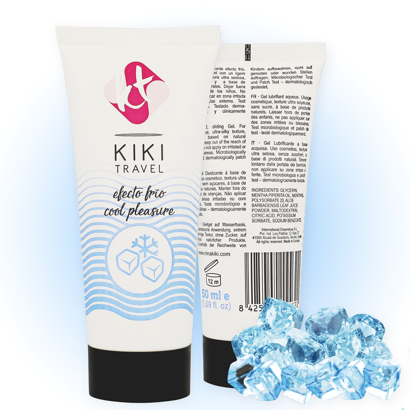 KIKÍ TRAVEL - Glidemiddel med kjøleeffekt 50 ml