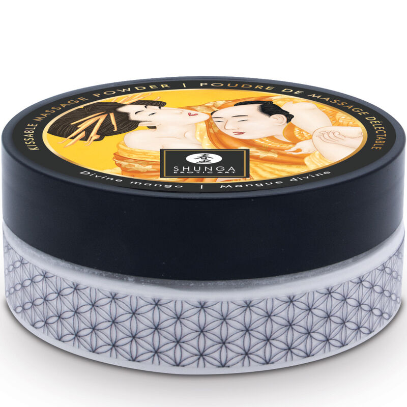 SHUNGA - Spiselig massasjepulver-sett Mango