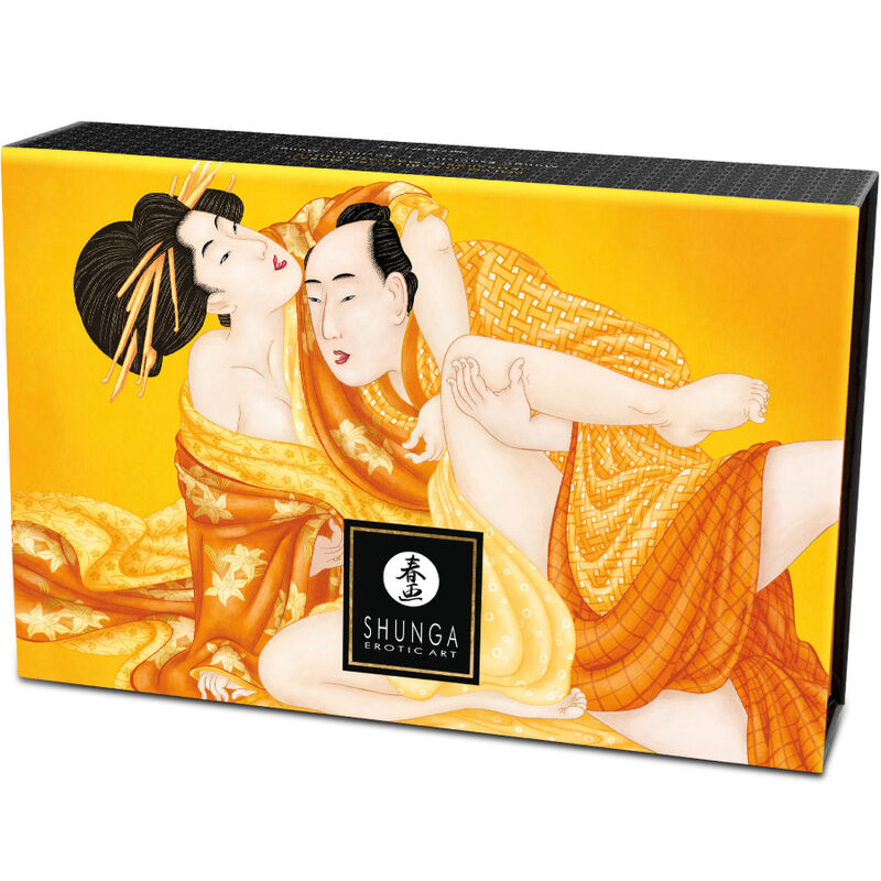 SHUNGA - Spiselig massasjepulver-sett Mango