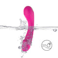 ARMONY - G-punktsvibrator med dildo Silikon Fuchsia