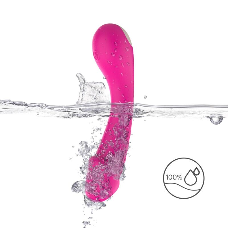 ARMONY - G-punktsvibrator med dildo Silikon Fuchsia