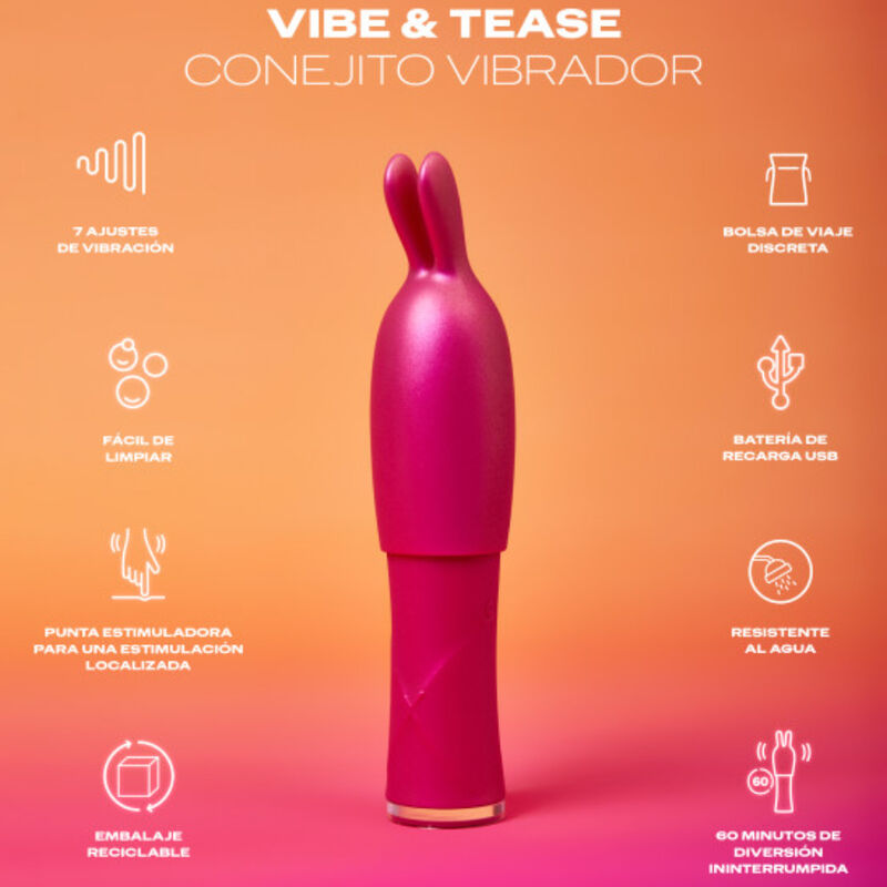 DUREX - Vibe & Tease Rabbitvibrator