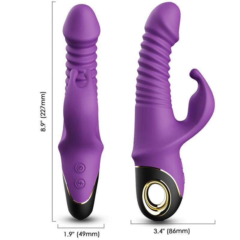 ARMONY - Zing Rabbitvibrator med dildo