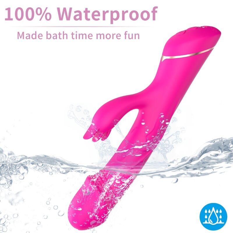 ARMONY - Rabbitvibrator i silikon Fuchsia