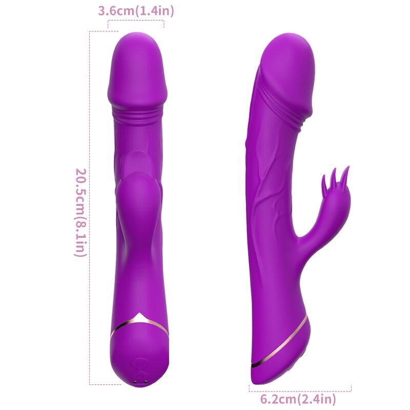 ARMONY - Rabbit Dildovibrator i silikon
