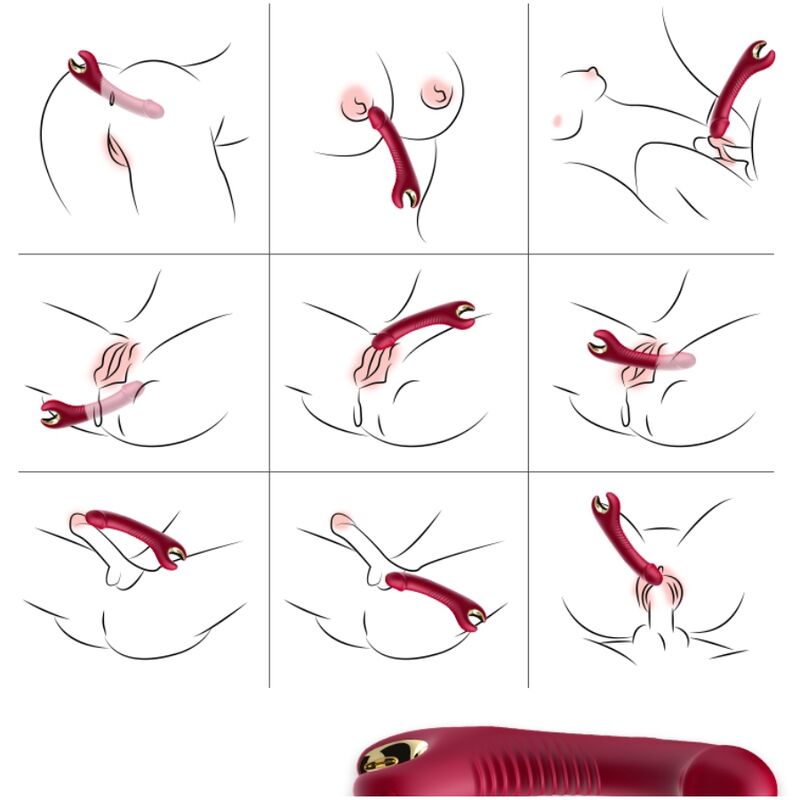 ARMONY - Prince Dildovibrator med rotasjon