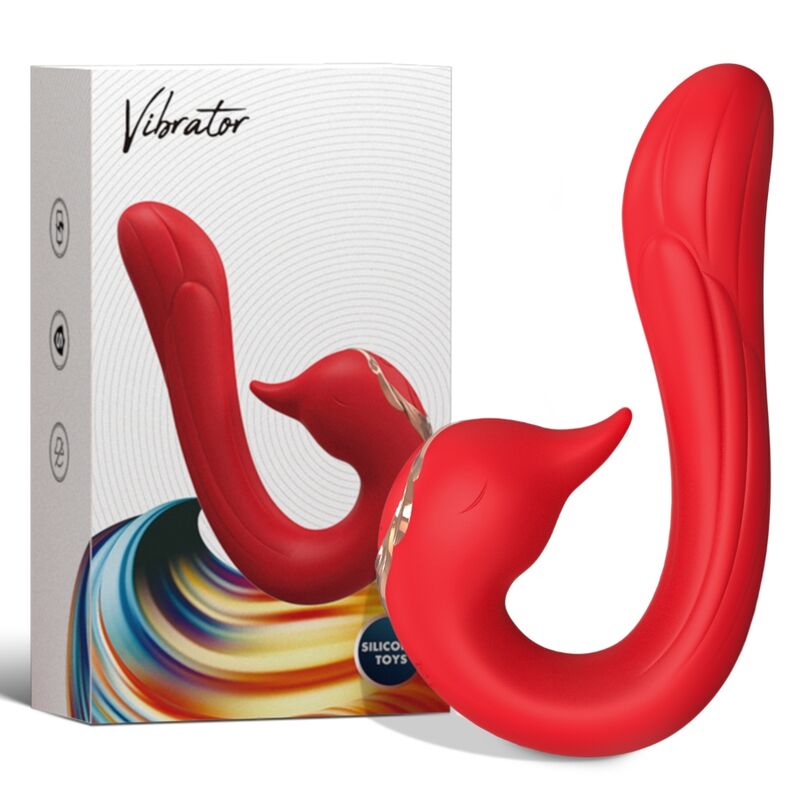ARMONY - Delfin G-punktsvibrator med varme og slikk