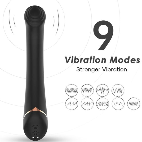 ARMONY - Vibrator med flatt hode