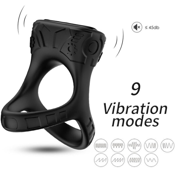 ARMONY - Vibrerende penisring med bøyelig stimulator