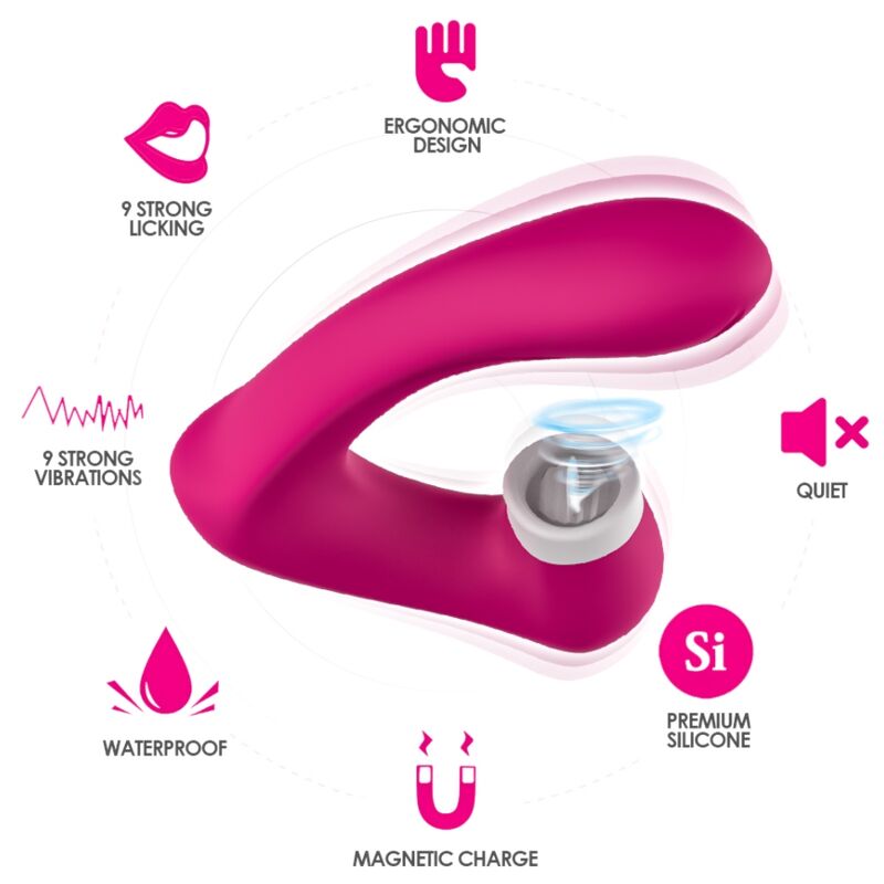 ARMONY - SecretKiss Buet klitorisstimulator med slikketunge