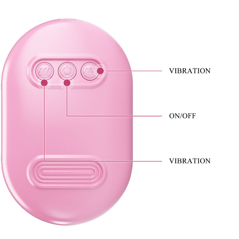 PRETTY LOVE - Fun Box Vibrerende Kule med Fjernkontroll