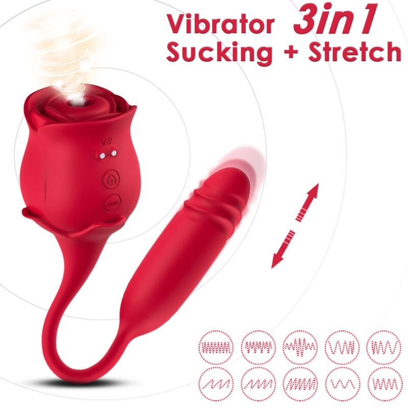 ARMONY - RoseKnight Klitoris-suger og vibrator