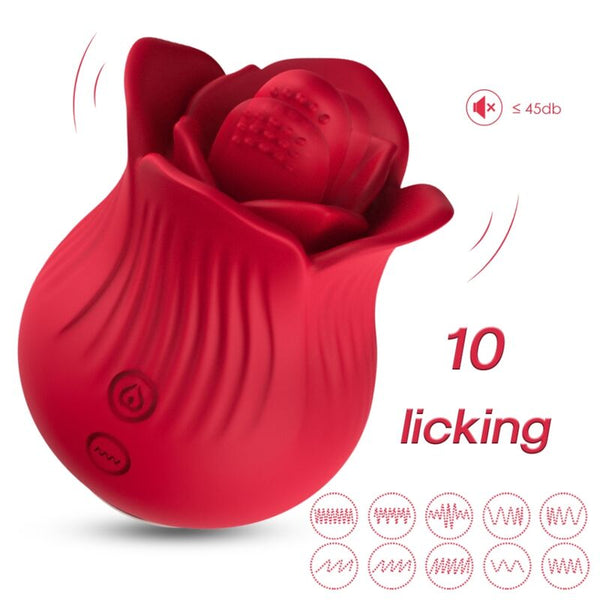 ARMONY - Rose Klitoris-suger og vibrator