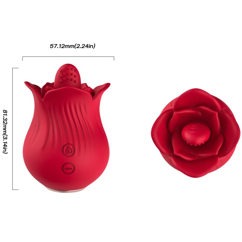 ARMONY - Rose Klitoris-suger og vibrator