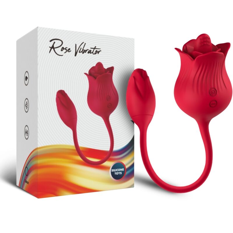 ARMONY - Pink Klitorissuger og Vibrator med Hale 10 moduser