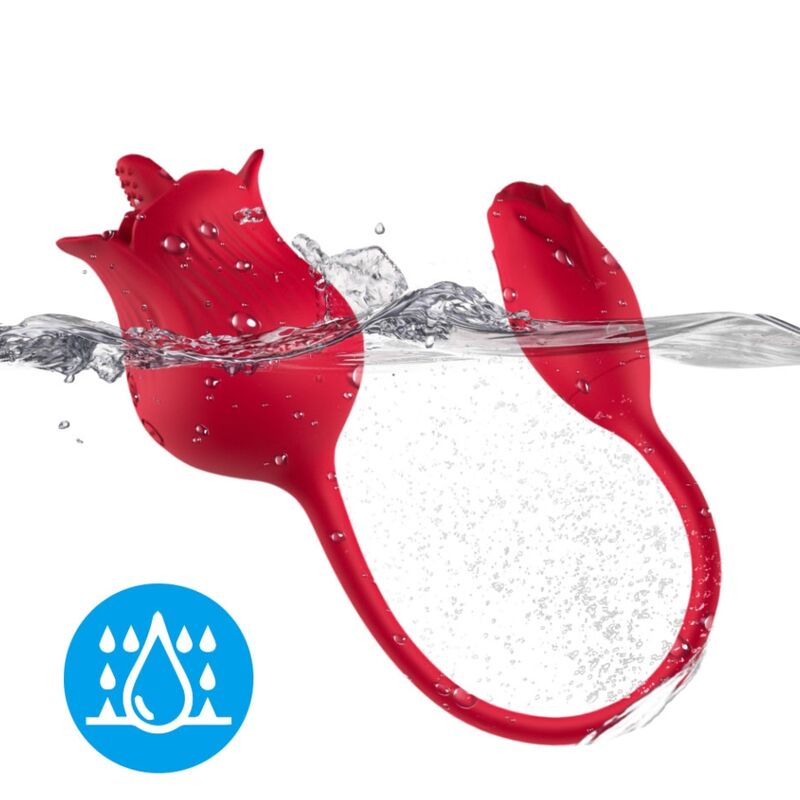 ARMONY - Pink Klitorissuger og Vibrator med Hale 10 moduser
