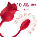 ARMONY - Pink Klitorissuger og Vibrator med Hale 10 moduser