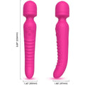 ARMONY - Mission Massasjer og vibrator med varmeeffekt Fuchsia