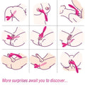 ARMONY - Y-Wand Massasjestav og Vibrator med Dobbelt Hode