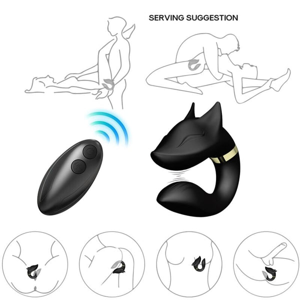 ARMONY - Fox Parvibrator med Fjernkontroll