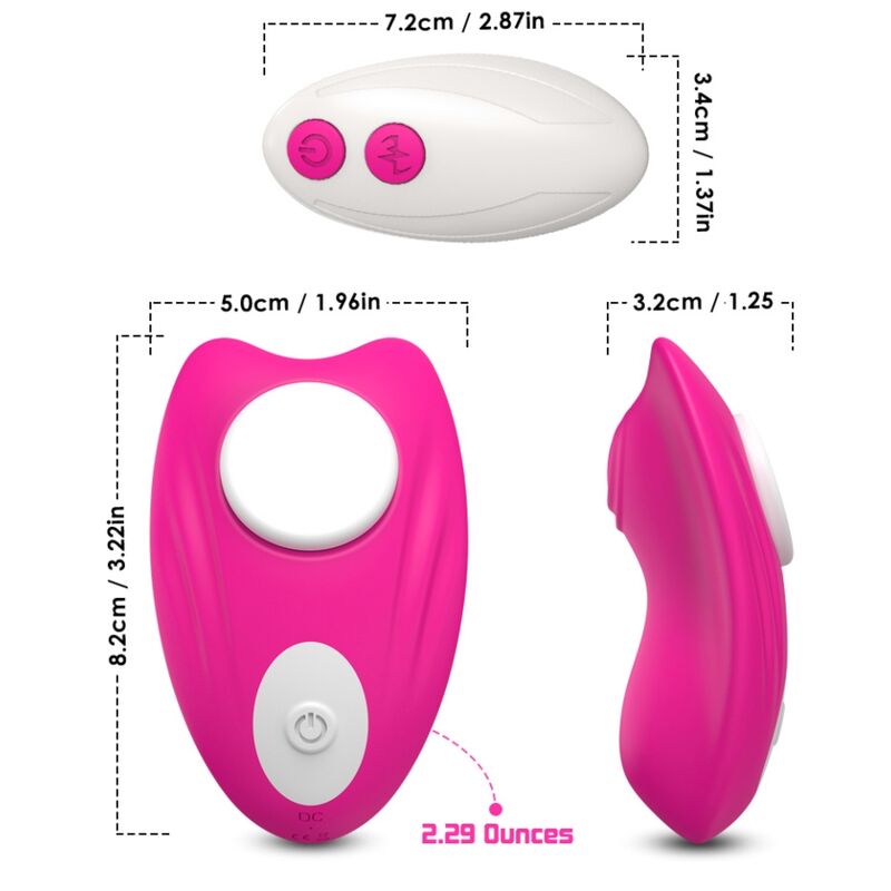 ARMONY - Butterfly Fjernstyrt Trusevibrator