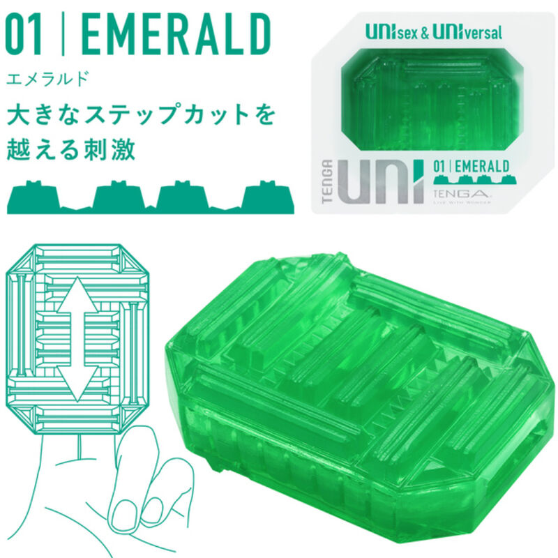 TENGA - Uni Variety Masturbator (fingerhette, 4-pk)