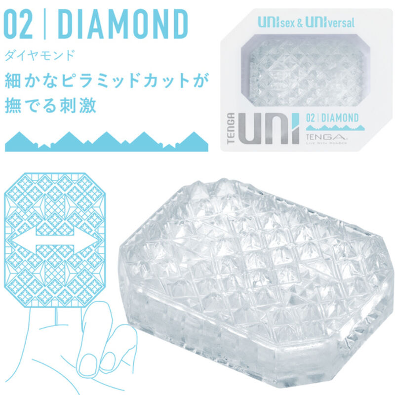 TENGA - Uni Variety Masturbator (fingerhette, 4-pk)