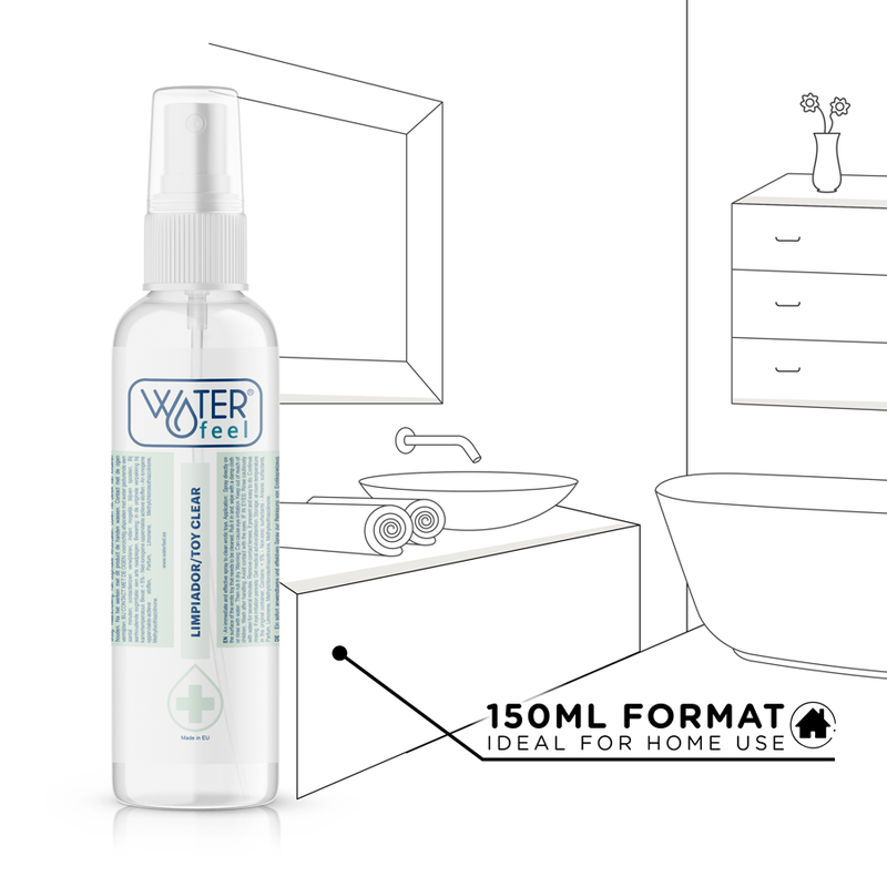 WATERFEEL - Steril leketøysrens 150 ml