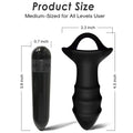 ARMONY - Kylin Finger Vibrator & Analplugg med Fjernkontroll