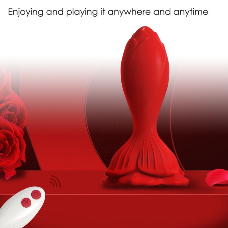 ARMONY - Vibrator & Analplugg Small med Fjernkontroll