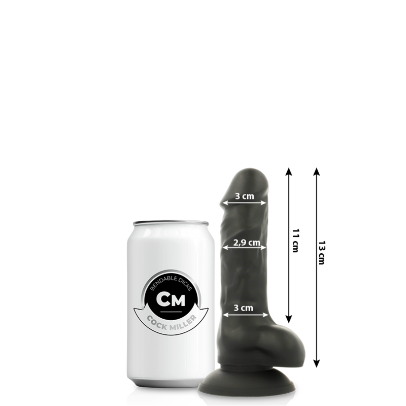 COCK MILLER - Cocksil Bøyelig dildo 13 cm