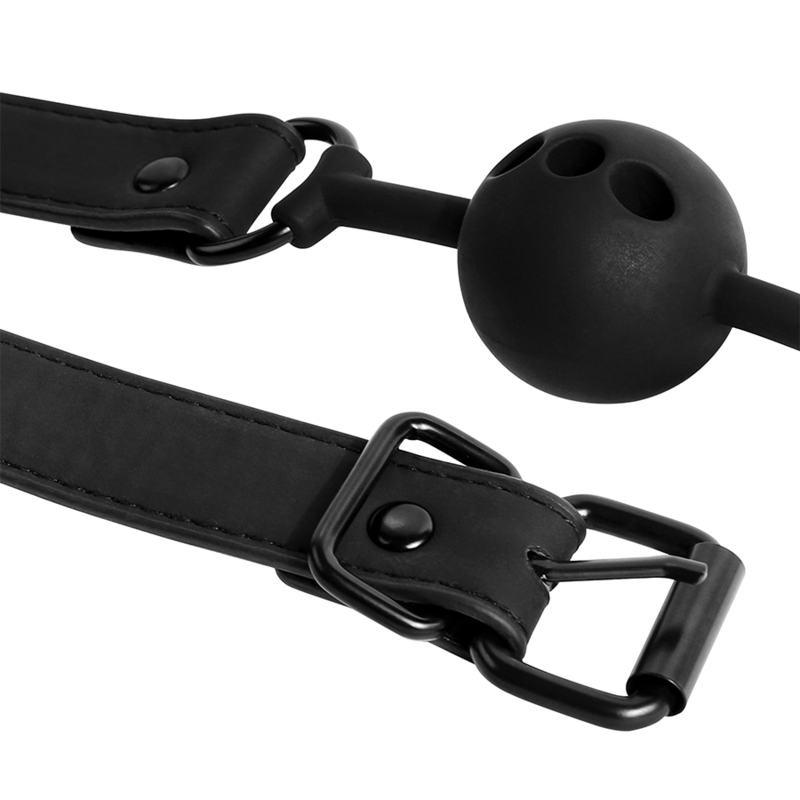 FETISH SUBMISSIVE BONDAGE - Pustende Ball-gag i Silikon