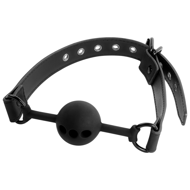 FETISH SUBMISSIVE BONDAGE - Pustende Ball-gag i Silikon