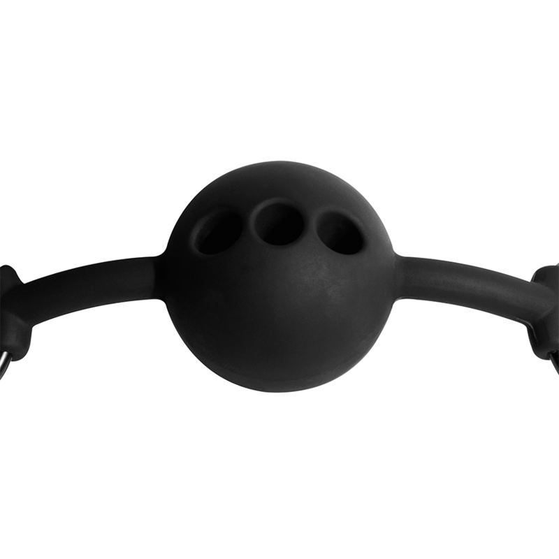 FETISH SUBMISSIVE BONDAGE - Pustende Ball-gag i Silikon